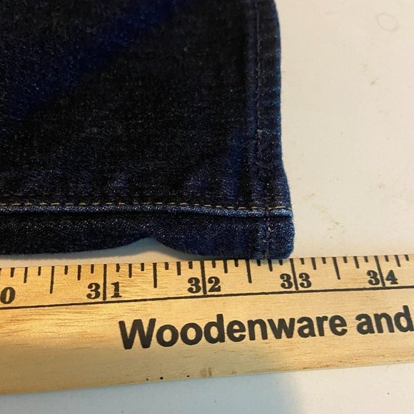 Madewell Rail Straight Jeans Mens 30x34 Blue Dark Wash Denim Straight Leg Pant - Picture 9 of 10